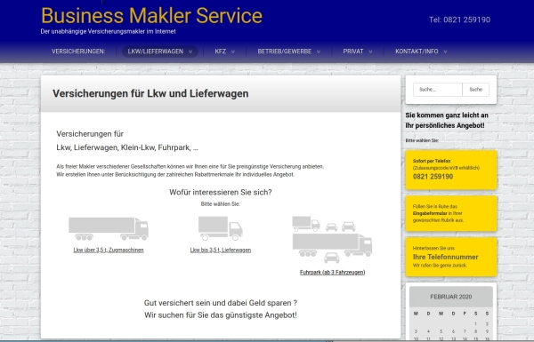 Webseiten Business Makler Service